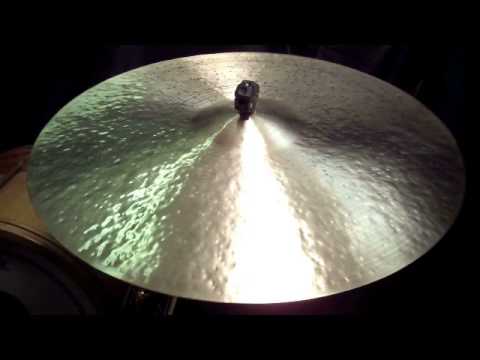 22 Kontroversial Ride, 2424g - Handcrafted cymbals by Craig Lauritsen