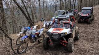 preview picture of video 'Photos of wolf pen gap atv trail march 17-19 2017'