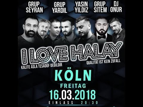 I love Halay - Köln - Grup Seyran - Eurosaal - Halay Night by Ali Karatay - Tozar Video Production