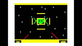 Panasonic JR-200 Game: Cosmic Patrol (1983)