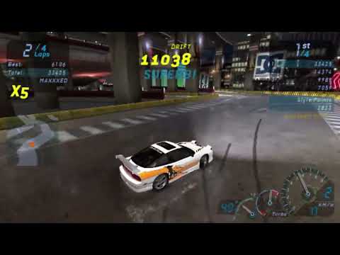 NEED FOR SPEED UNDERGROUND 1- DRİFT RACE PROGRESS 56