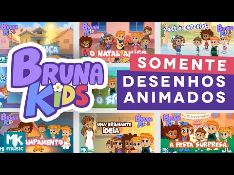Bruna Kids COMPLETO - Somente DESENHO ANIMADO - Diversão para Crianças - Festa Infantil