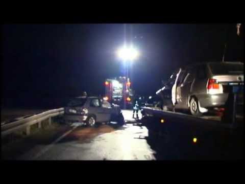 Schwerer Unfall auf B 97 - ELSTERWELLE