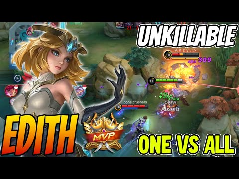 EDITH BROKEN DAMAGE BUILD ITEM - Edith Best Build 2023 ~ MLBB