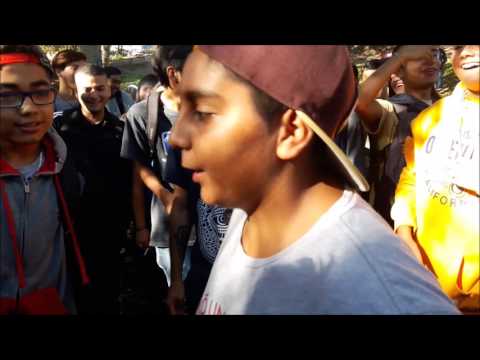 HAND RAY vs PABLO PUNCH: BATALLA DEL SIGLO - Exhibición BDG 2017