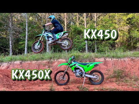 2024 Kawasaki KX450 vs KX450X Which One Should You Buy?