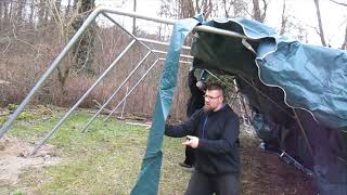 Profizelt 24 Lagerzelt Vario Professionell 4x6 m