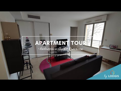 Apartment Tour // Furnished  35.2m2 in Aix En Provence – Ref : 2AA23146