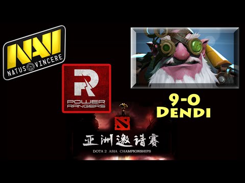 Na'Vi vs. Power Rangers - Asia Championship 2015 - (Dendi)(Sniper)