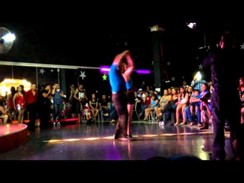 Jessica Martinez dancing cumbia