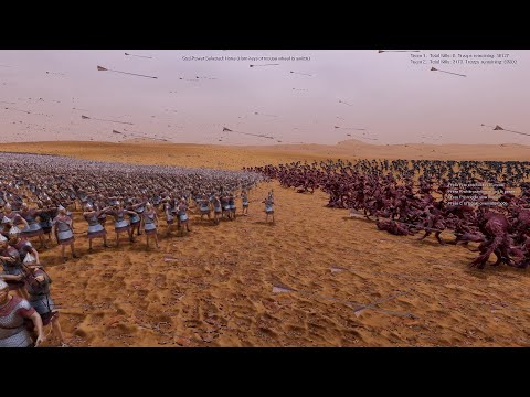50.000 Archers VS 20.000 Werewolfs - Ultimate Epic Battle Simulator 2