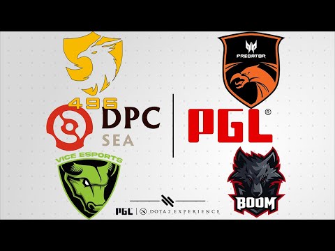 [LIVE] Vice Esports vs BOOM Esports | TNC Predator vs 496 Gaming | DPC SEA 2021 S1 English Cast