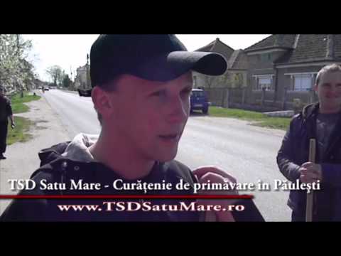 TSD Satu Mare - Curăţenie de primăvare în Păuleşti