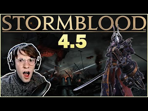 MY CHAOTIC FFXIV STORMBLOOD PATCH 4.5 REACTION