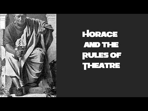 Intro to Theatre with Mr Lawrence - Rome  Episode 5 - Horace and the Rules of Theatre