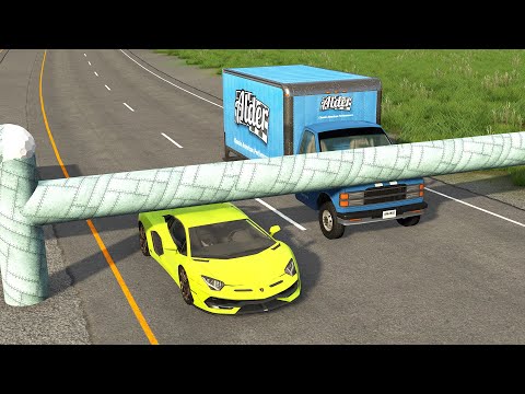 Cars vs Low Pipes ▶️ BeamNG Drive