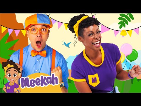 Blippi Wiggle | Dance with Meekah! | Educational Videos for Kids | Blippi and Meekah Kids TV