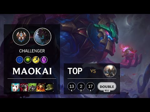 Maokai Top vs Pantheon - EUNE Challenger Patch 10.15