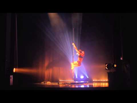 Pole Dance à Bordeaux - Laura Mété - Electrick Pole Show 2015