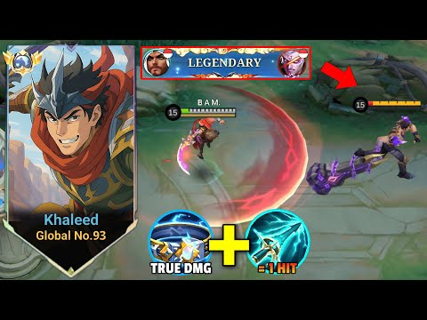 MUST TRY! NEW BROKEN BUILD & EMBLEM FOR KHALEED VS PHOVEUS IN EXP LANE! - KHALEED BEST BUILD 2025