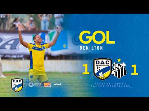 GOL | DOURADOS AC 1x1 OPERÁRIO-MS | ESTADUAL 2026 #DacTV
