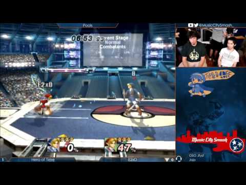 TO11 - Hero of Time (Blue) vs E2xD (Red) - Project M Pools