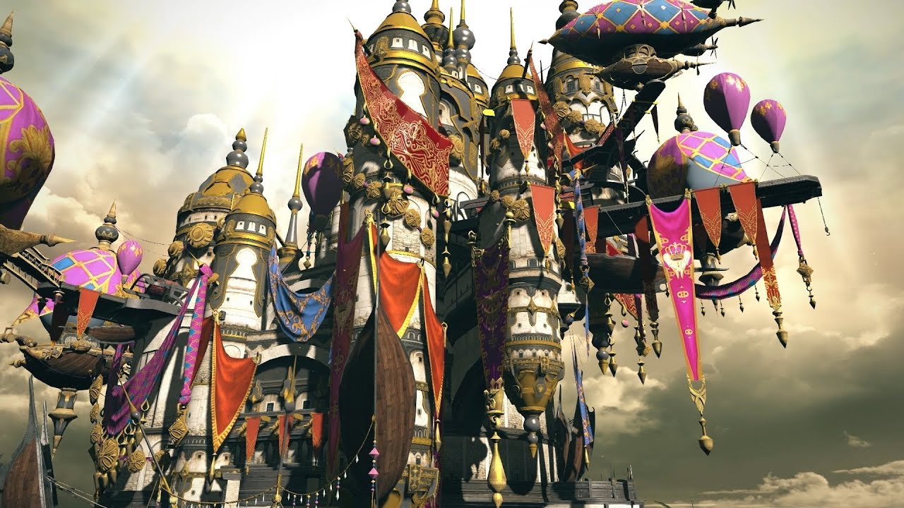 FINAL FANTASY XIV: SHADOWBRINGERS - New Town â€œEulmoreâ€ - YouTube