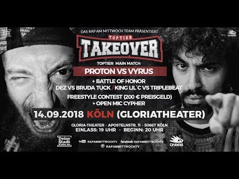 TOPTIER TAKEOVER | KÖLN - 14.09.2018 | GLORIA (OFFICIAL TRAILER)