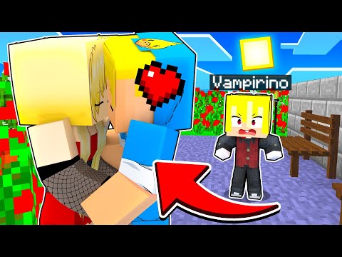 BACIO LA VAMPIRA DAVANTI SUO FIGLIO!! - Famiglia Di Minecraft *VAMPIRI* #2