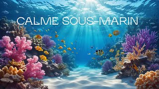 Monde Sous-Marin Paisible – 2 Heures de Poissons et Sons de l’Océan pour la Détente et la Mémoire