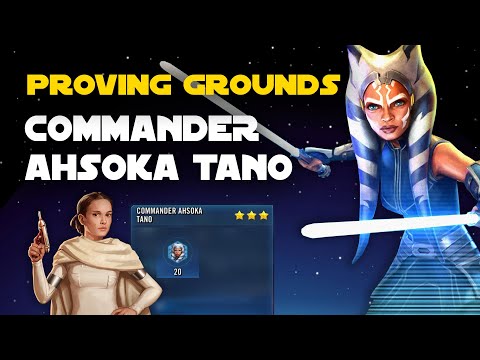 Commander Ahsoka Tano - Proving Grounds CAT: Padme vs Maul | SWGOH