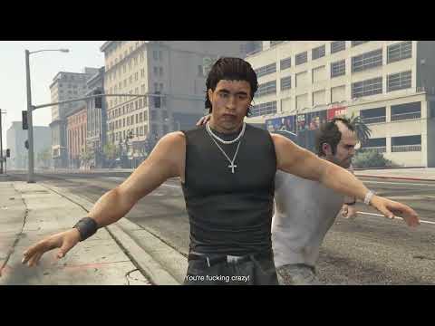 [4K] Grand Theft Auto 5 Part 28 Vinewood Souvenirs  - Al Di Napoli