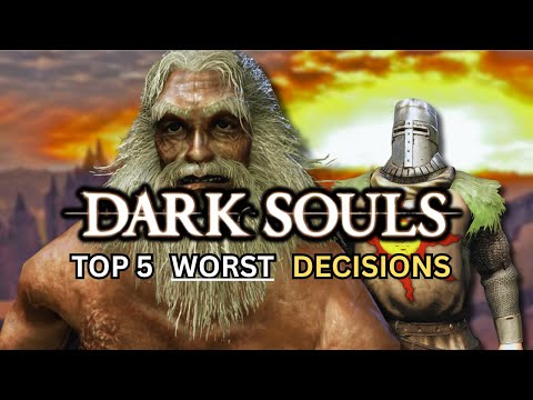 Top 5 worst mistakes you can make in Dark Souls 1