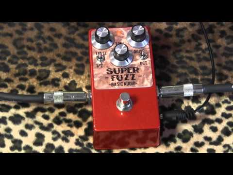 Basic Audio SUPERFUZZ demo with Mojotone 58 Quiet Coil pickups in MJT Strat