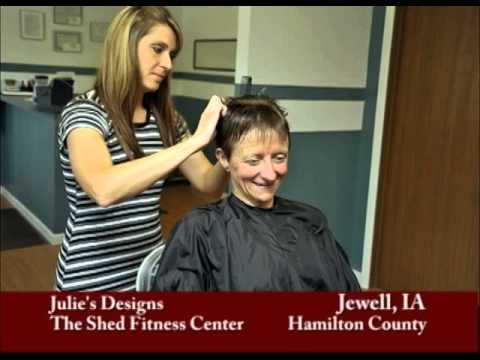 Jewell, Iowa's Julies Designs & The Shed Fitness Center on Our Story's The Celebrities