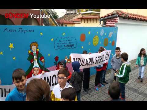 İskeçe Merkez Türk Azınlık İlkokulu'nda eylem!