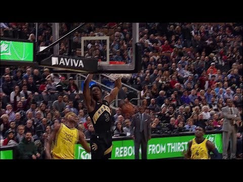 Raptors Highlights: Anunoby Steal and Slam - April 6, 2018