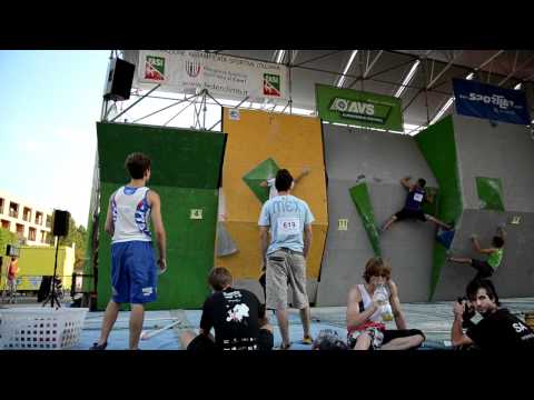 European Youth bouldering Cup Meran