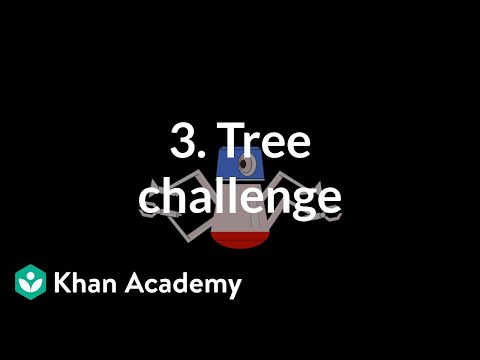 3. Tree challenge | Crowds | Computer animation | Khan Academy