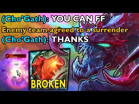 CHO’GATH JUST NEEDS 1 ITEM? FF NOW