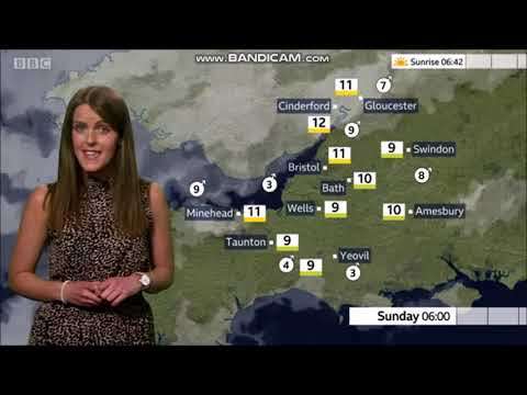 Alex Osbourne BBC ONE Points West weather September 12th 2020 in HD! - 60 FPS Better Quality