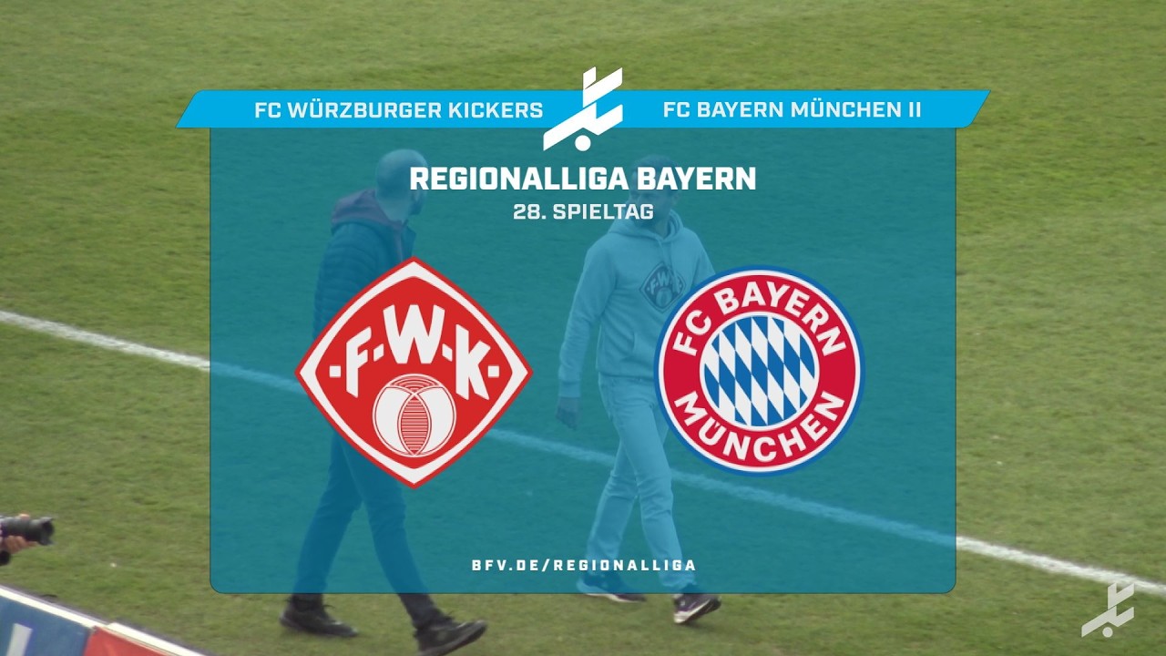 Würzburger Kickers vs Bayern München II Highlights