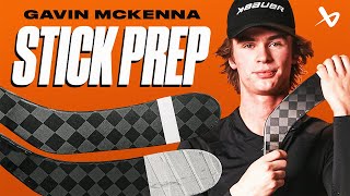 Gavin McKenna explains his unique stick and TJ | Hockey Breakdown