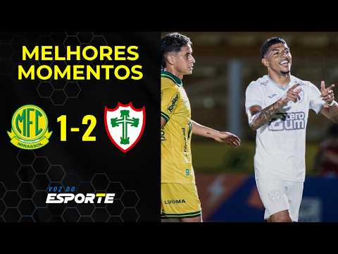 MIRASSOL 1 X 2 PORTUGUESA | MELHORES MOMENTOS | LUSA CLASSIFICADA!