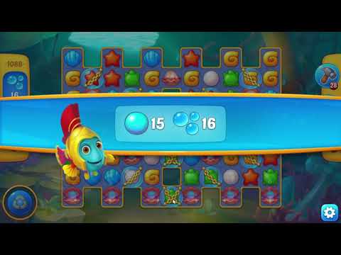 Fishdom 1088 Level - NO BooSTERS
