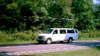 preview picture of video 'Presidential Motorcade returning to airport'