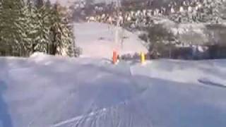 preview picture of video 'Skigebiet Am Hirnschädel in Lößnitz im Erzgebirge'