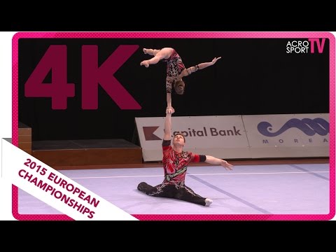 Chernova, Pataraia - Russia - Mixed Pair - Senior all-around final - European Championship 2015