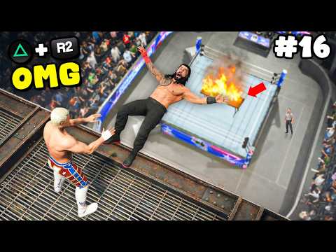 I HIT 50 OMG MOMENTS IN WWE 2K!