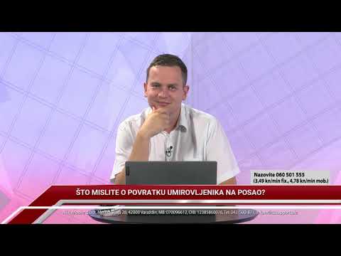 TV REPLIKA 02.08.2021. - ŠTO MISLITE O POVRATKU UMIROVLJENIKA NA POSAO?